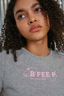 bfeep logo tee_gray