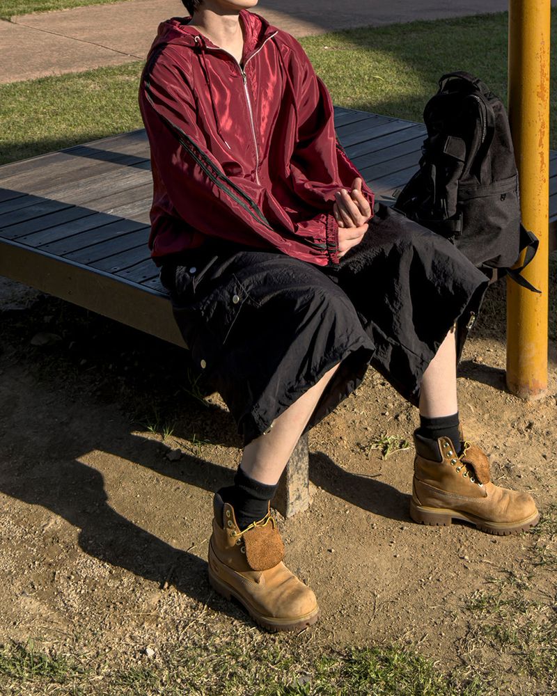Dian Lightweight Hood Track Windbreaker