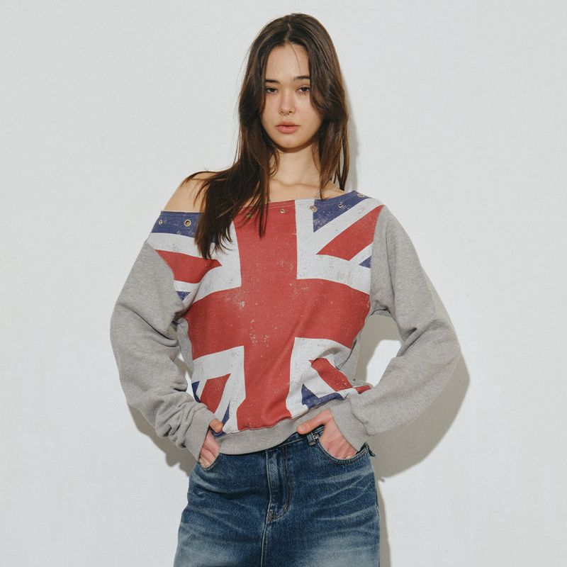 MIDNIGHT MOVE（ミッドナイトムーブ）の「イングランド  mtm (grey)（トップス）」