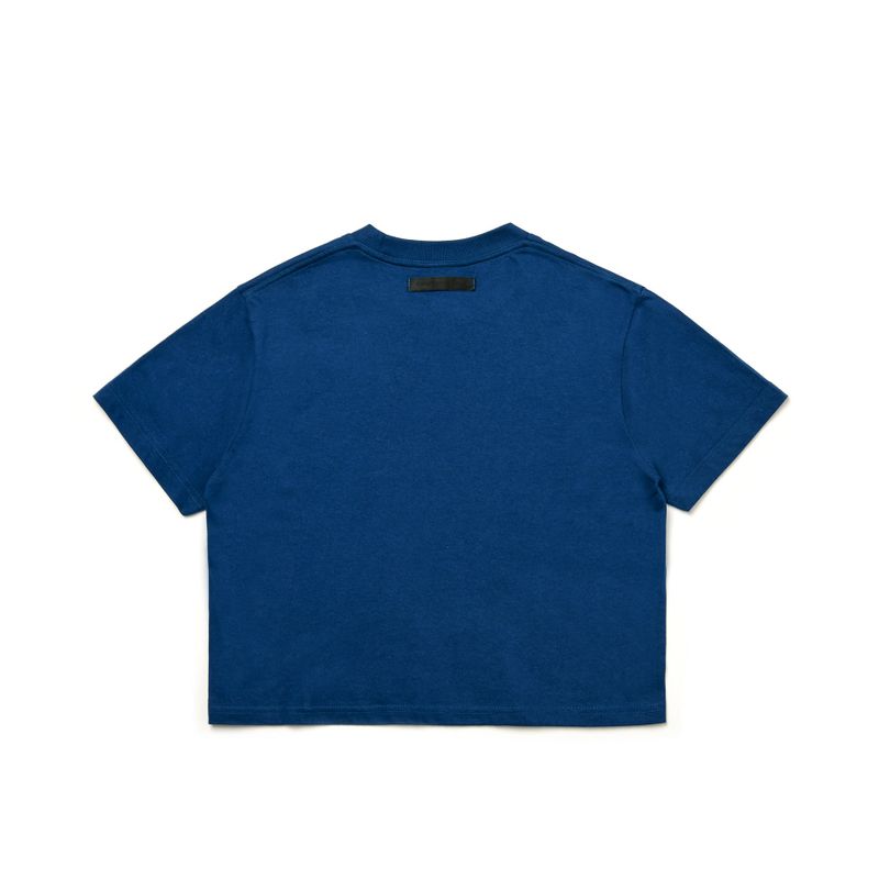 Men's Crop T-Shirt Navy