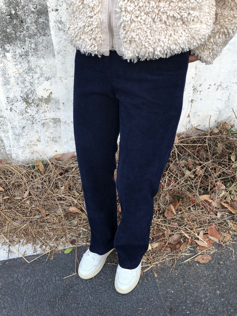 Teddy corduroy pants