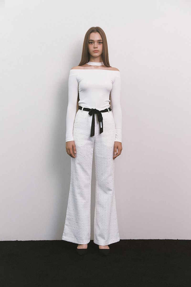 MOILLY(モイリー)の「Off Shoulder Top White(Tops)」