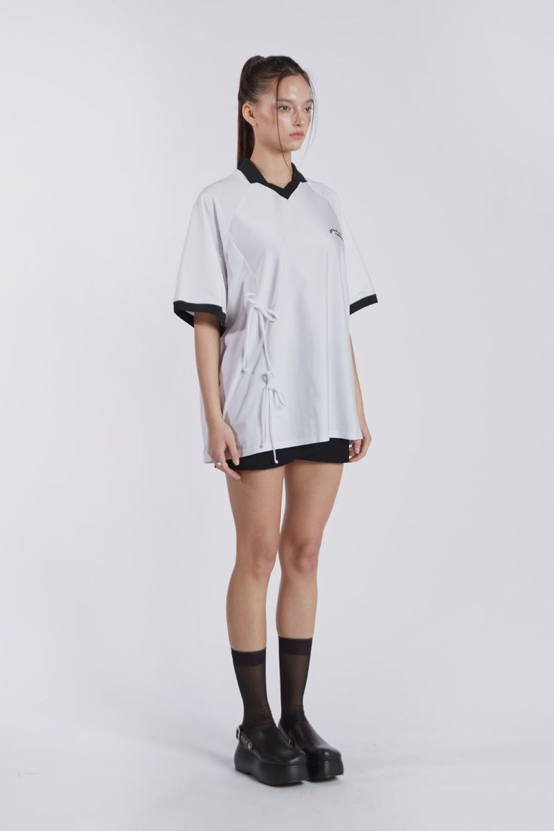 SPORT RIBBON TOP(WHITE)