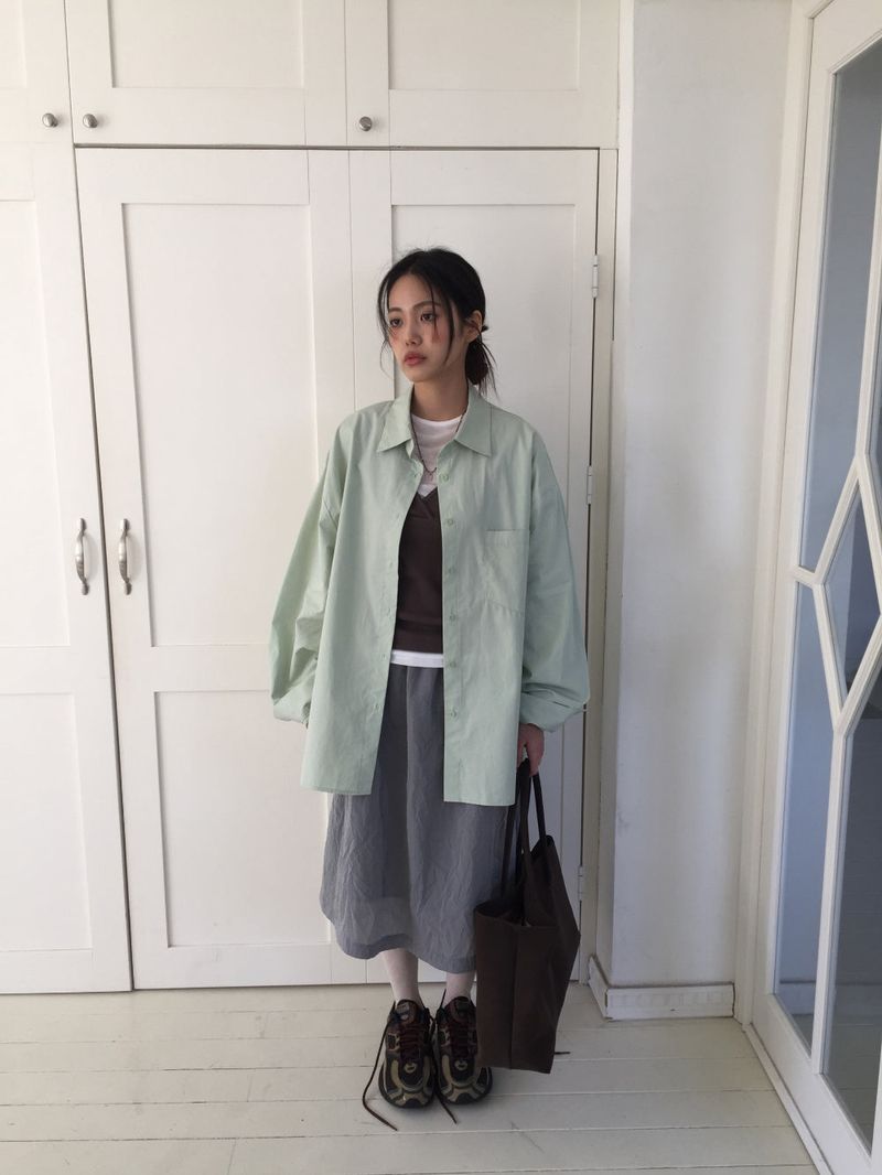 DUGGY（ダギー）の「Agenda Overfit Shirt (2color)（Tops）」