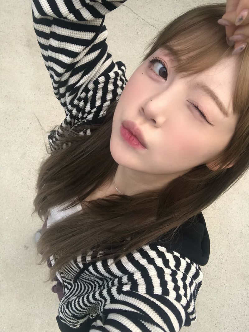 Camila stripe zip up