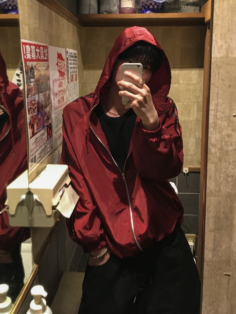 Aka Hooded Track Windbreaker