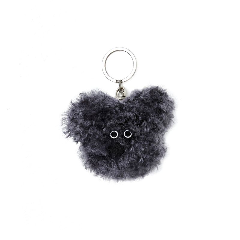 PAPA.GO.PAPA Black Sesame Piz Poodle Face Keyring