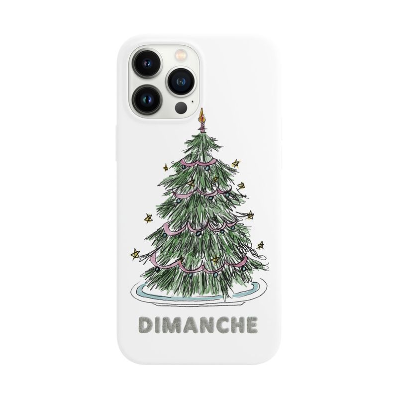 DIMANCHE（ディマンシュ）の「WHITE CHRISTMAS CAKE LOGO CASE（Smartphone Accessories）」