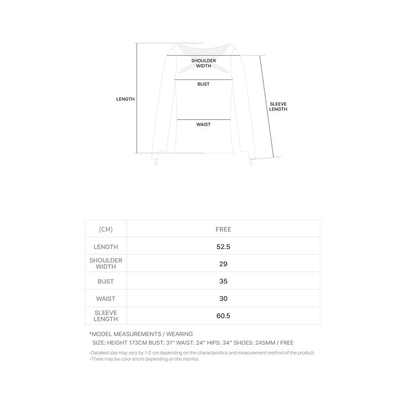 Hole Strap Knit Top (BLACK)