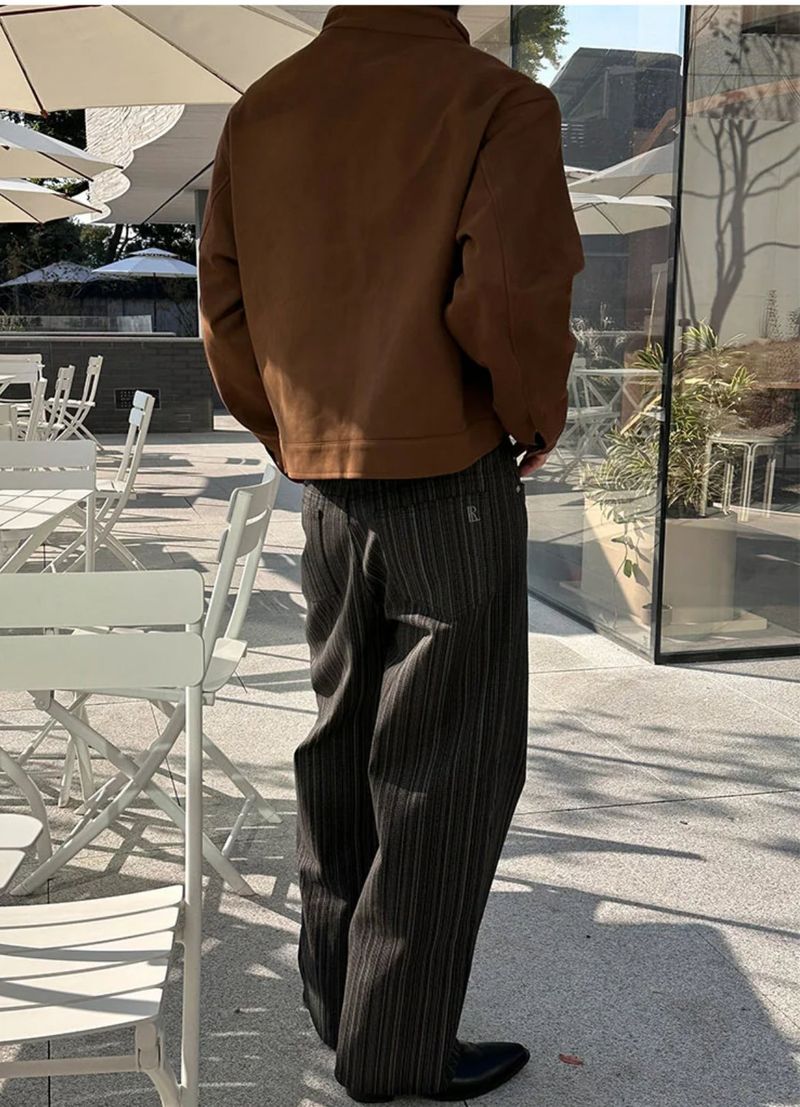 [F/W] Suede standard jacket(2color)