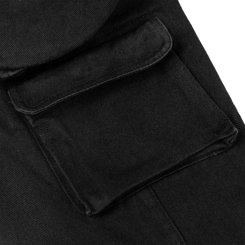 DirtyCoins Big Pounch Cargo Pants - Black
