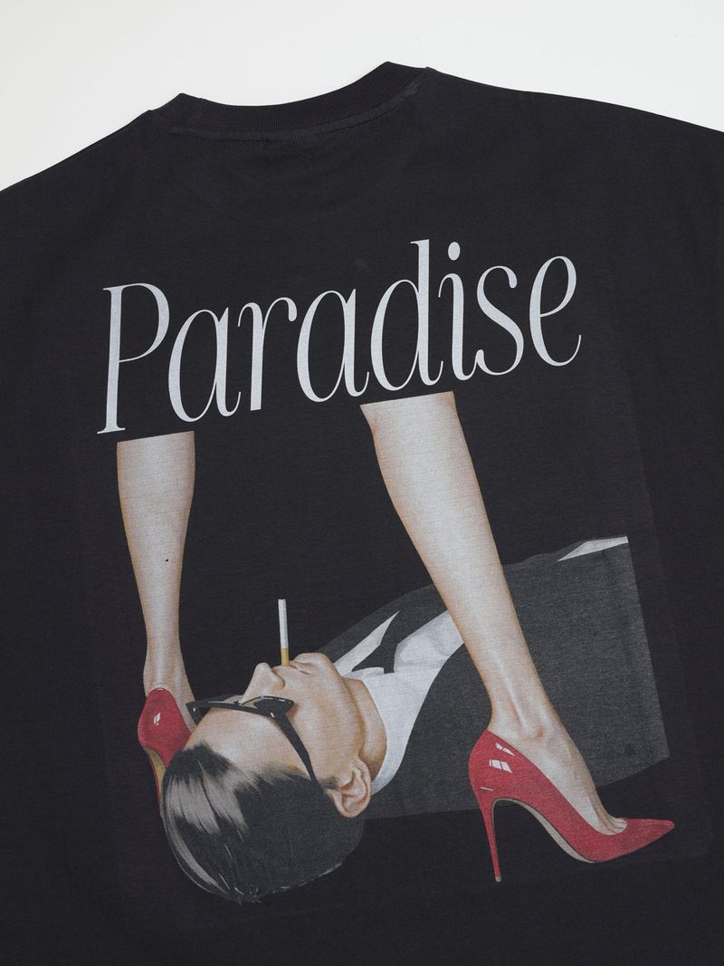 PARADISE Tシャツ - チャコール
