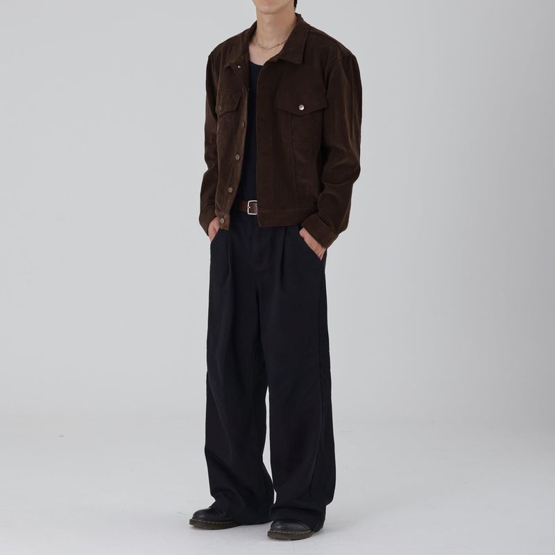 MODERN CORDUROY TRUCKER JACKET