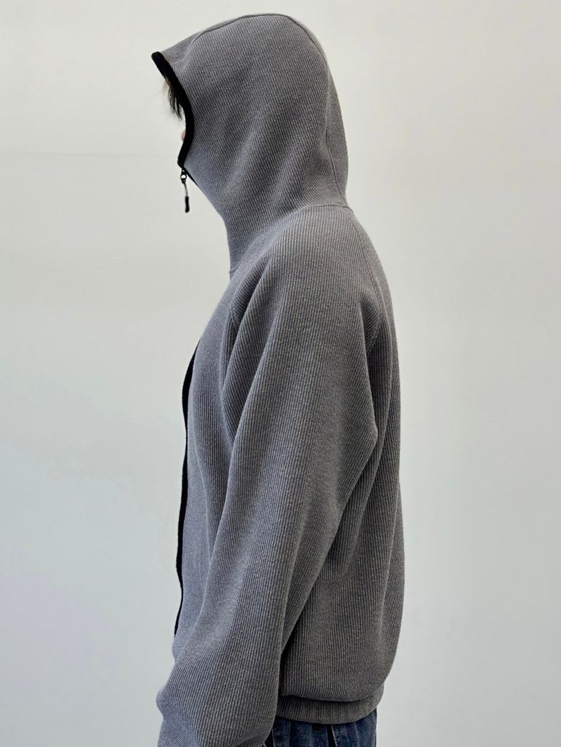 Javelin high face hooded zip-up 2C