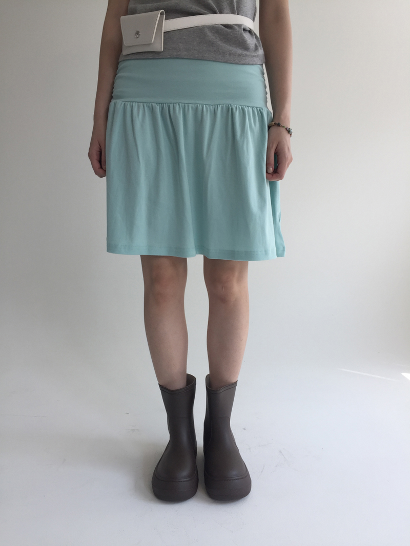 Moa Shirred Midi Skirt (4color) 