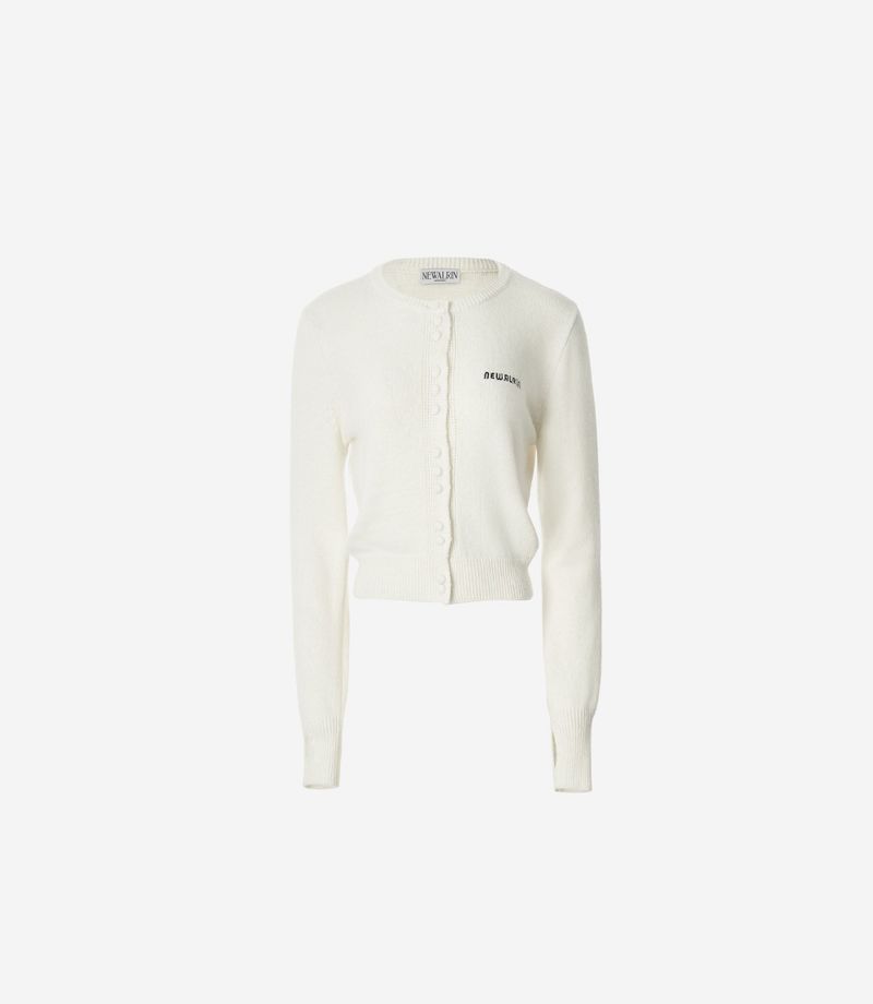 NEWALRIN Basic Cashmere Knit Cardigan