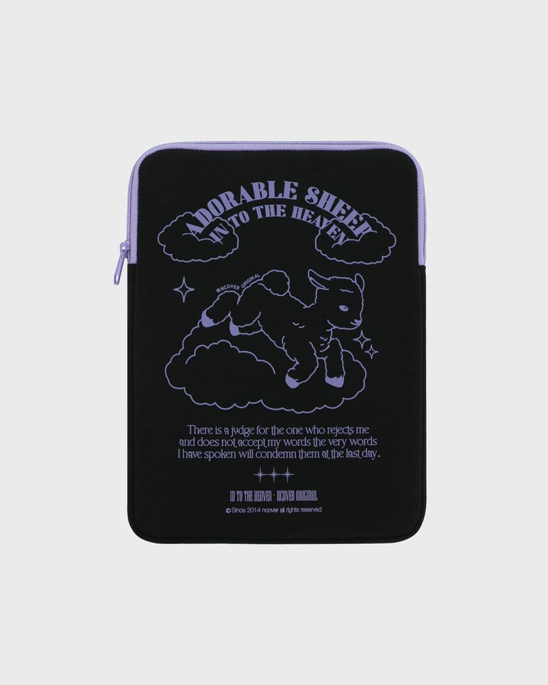 NCOVER（エンカバー）の「ADORABLE SHEEP-BLACK(IPAD POUCH)（Smartphone Accessories）」