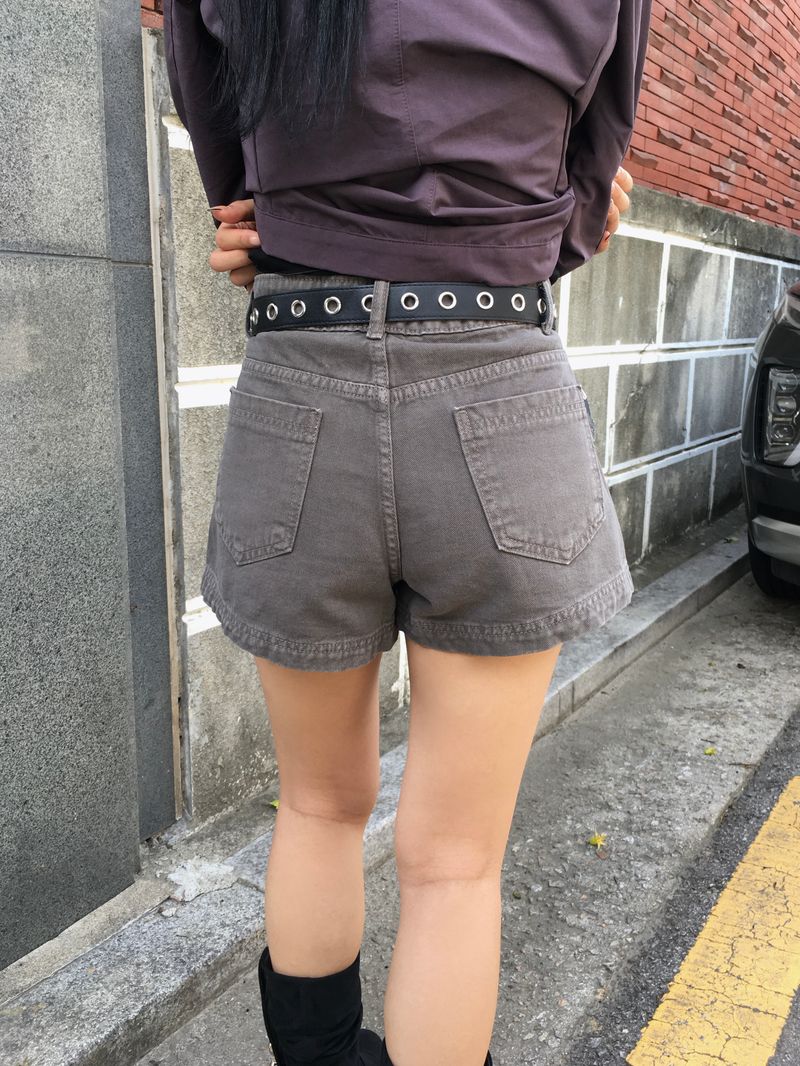 Tart-Washed Cargo Pocket Short Pants (4c)