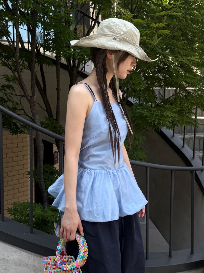 summer balloon bustier