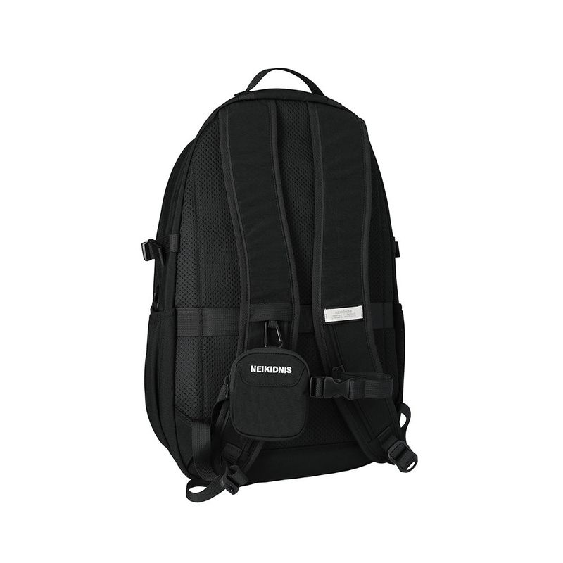 CARABINER MESH BACKPACK / BLACK