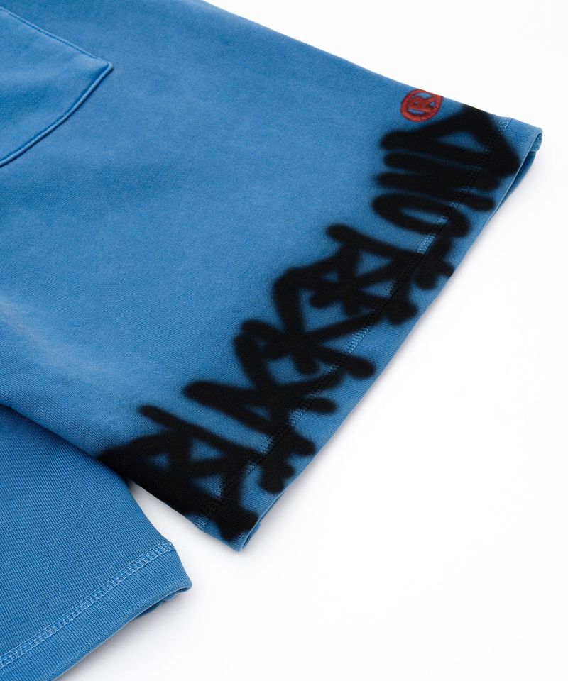 BBD Chaos Patch Pigment Sweatshorts (Ocean Blue)