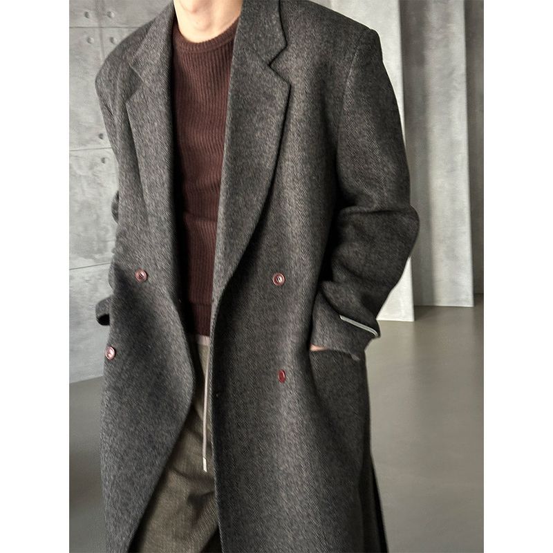 LAURANT（ロラン）の「 [F/W] ヘリンボーンウールダブルコート(2color)（ジャケット/アウター）」