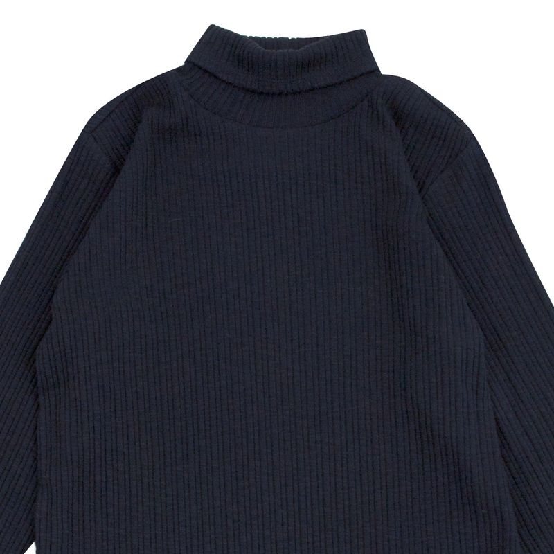 SWITCH - BLANK RIBBED PULLOVER (FOR WOMAN)_SYF5TS52BK