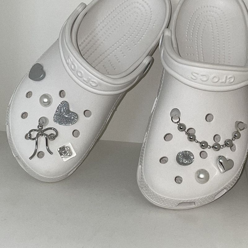 [made]silverlight ver shoes charm set 