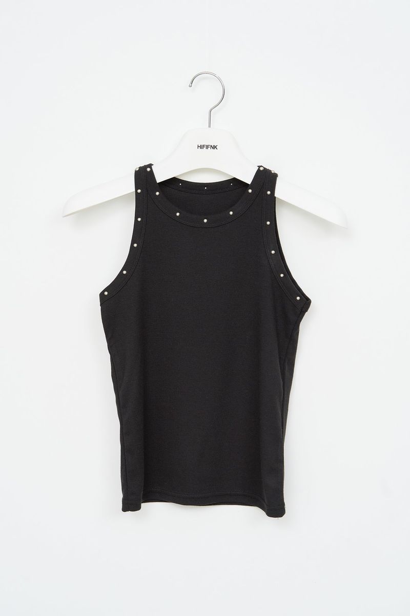 (W) Ben Stud Sleeveless (3color)