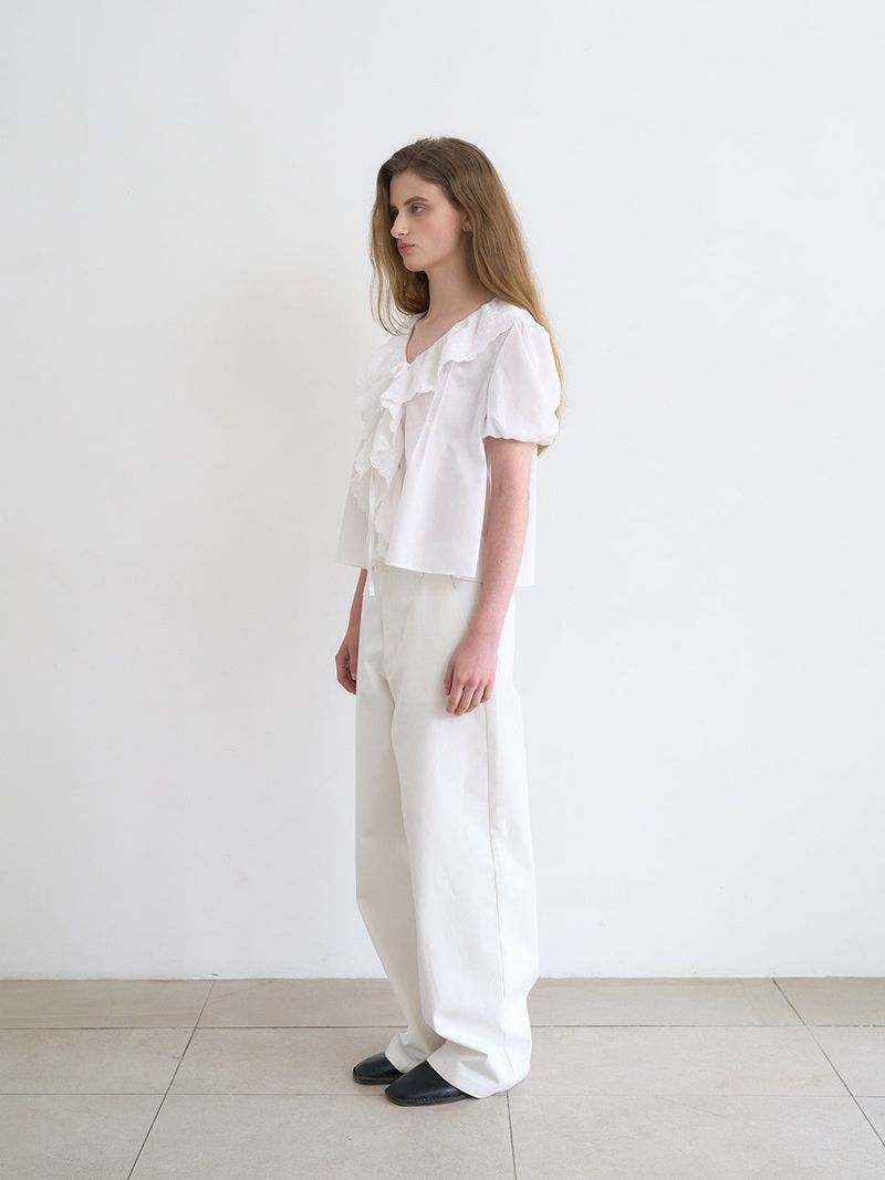 Sophie blouse (Ivory)