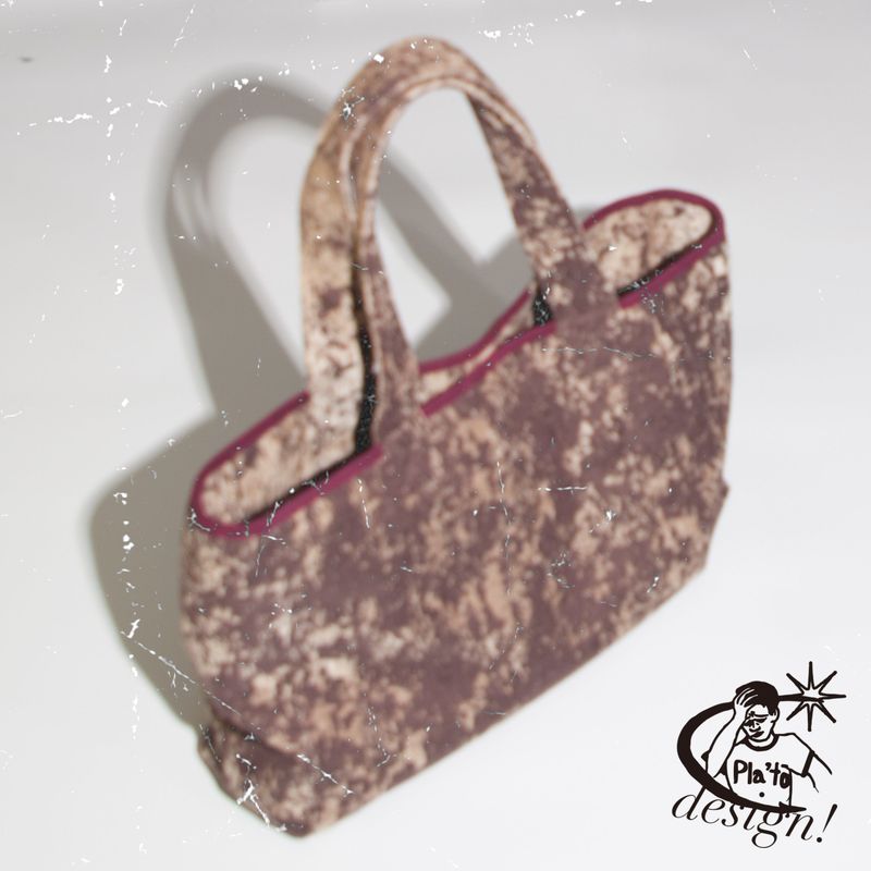 inside out padded tote bag
