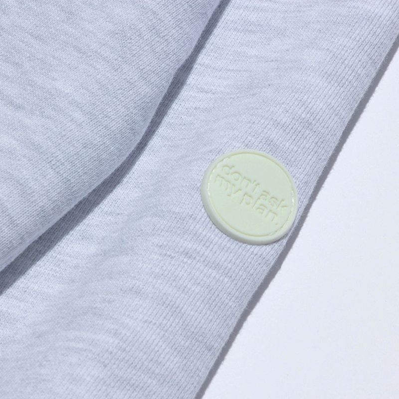 DAMP 'HONEYMOON' SWEAT SHIRT_MELANGE GRAY