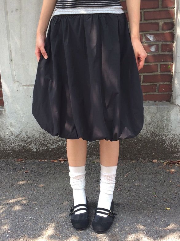 anyonemore（エニーワンモアー）の「Yuho Nylon Balloon Banding Midi Skirt（Skirts）」