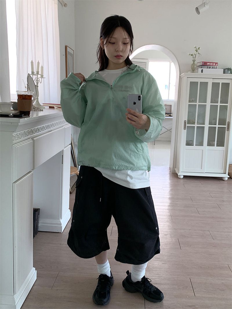 SHELL ANORAK WIND BREAKER (2C)