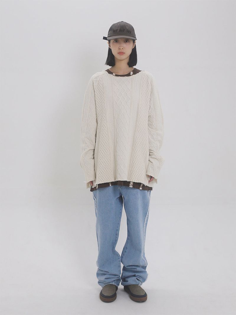 Ley 6panel Cap / Ash Brown