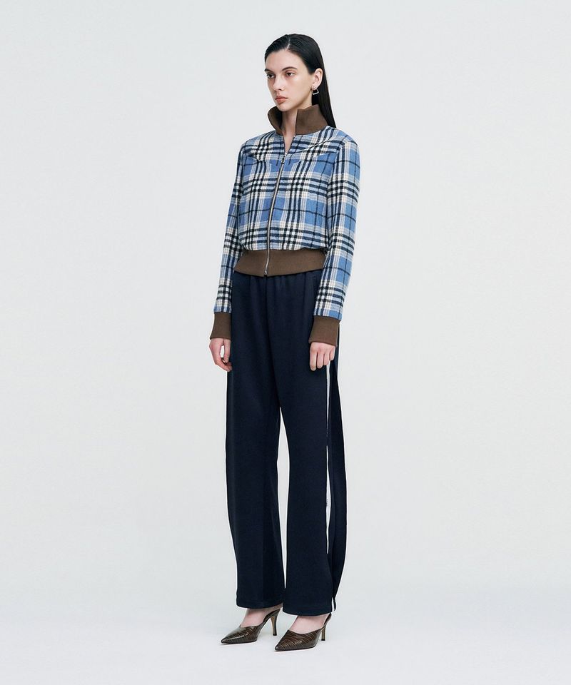 Logo Tape Track Pants _ NAVY