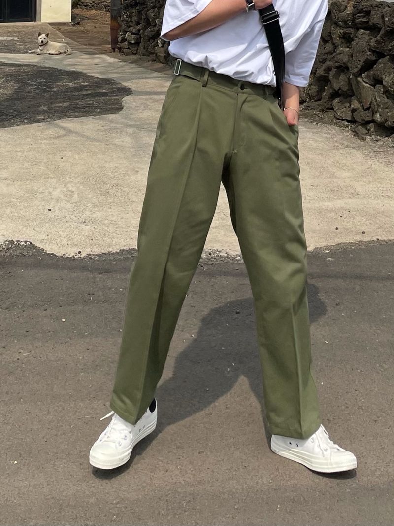 FRESH SIDE BIJO COTTON PANTS