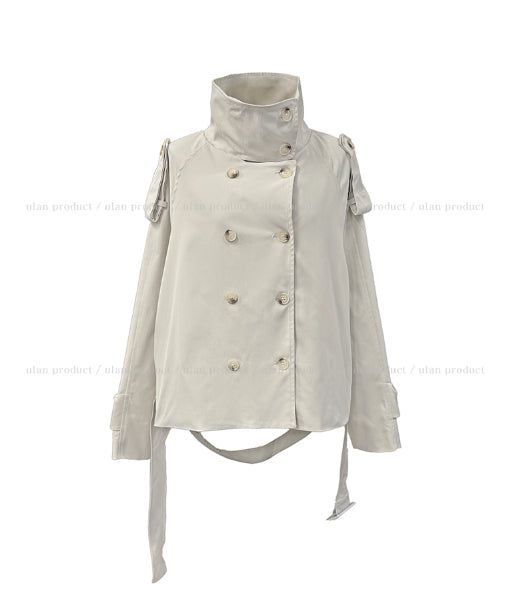 Penner Belted Short Trench Jacket