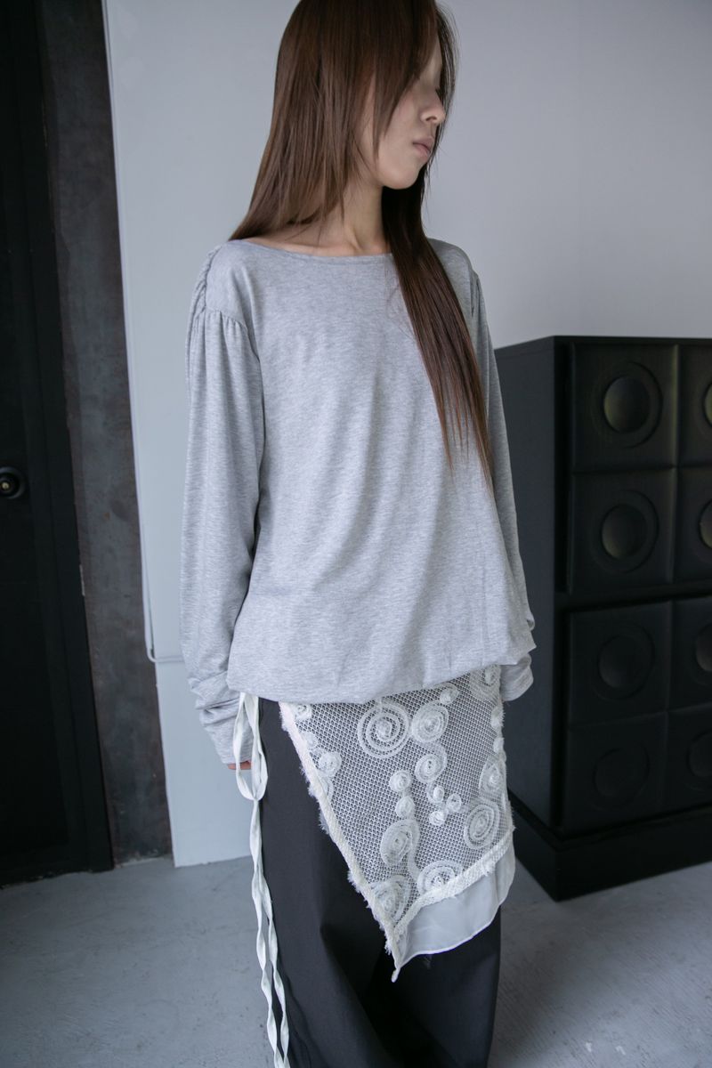 draped backless over top(3colors)