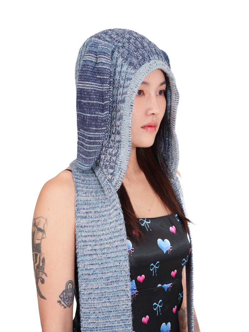 Rabbit Ear Balaclava Muffler(BL)