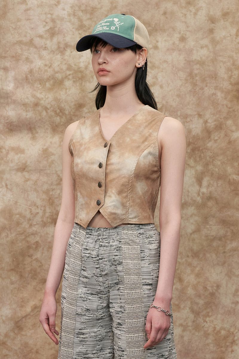 [22S] BACK SLIT VEST