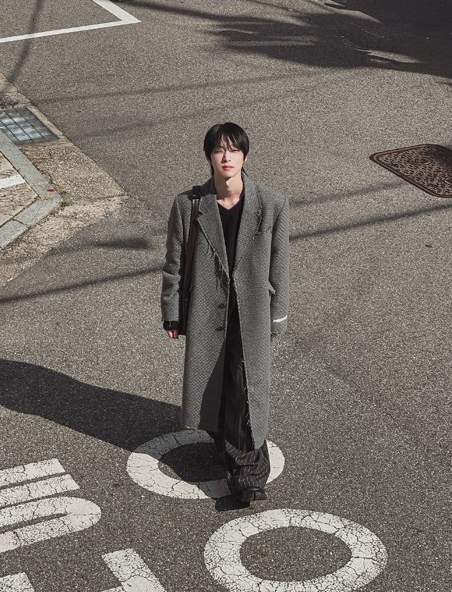 Brood Tweed Dekki Wool Coat
