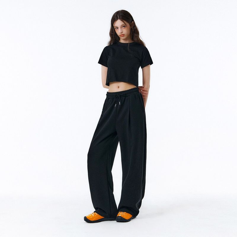 RANDOMOFF（ランダムオフ）の「[Unisex] ベーシックラインワンタックワイドスウェットパンツ (2color)（パンツ）」
