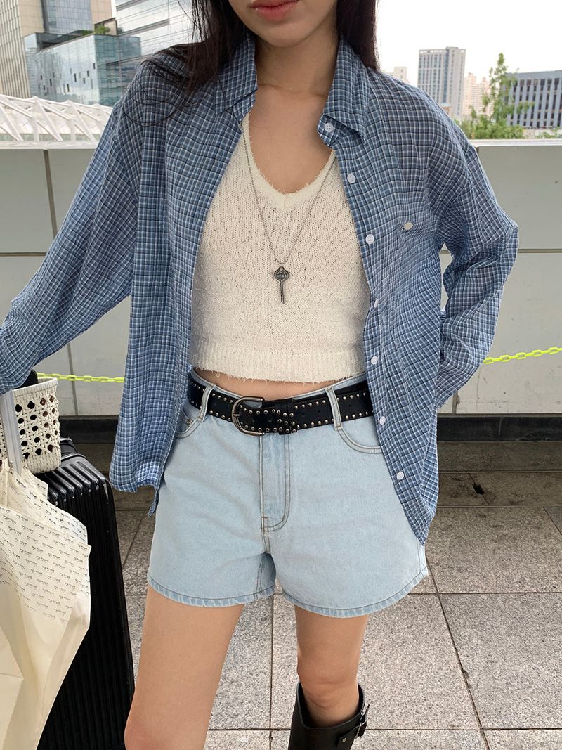 [MADE] Pontina Summer Checkered Shirt