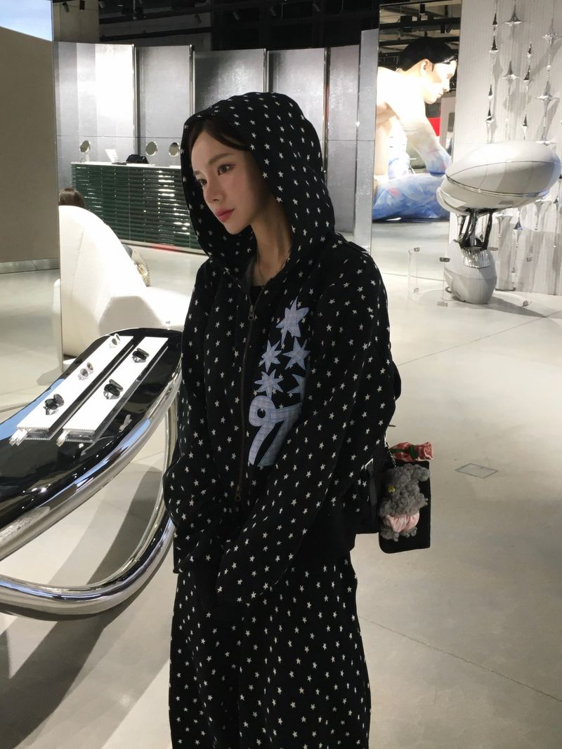 [SET] 97 Star Sweat Wide Pants (2c)