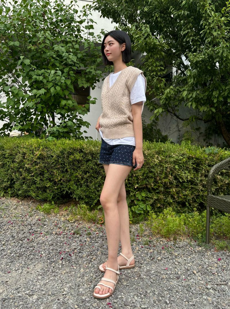 DARK BLUE DOT DENIM PANTS code 21100