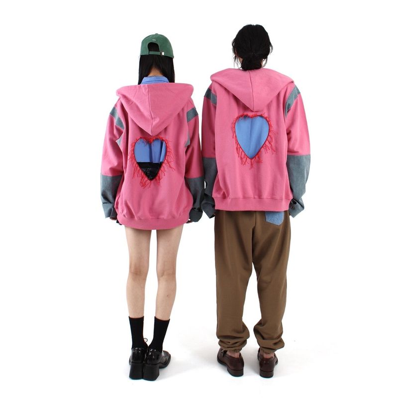 OSHIGH（オスハイ）の「LoveSick Hood Jacket (Pink)（Tops）」