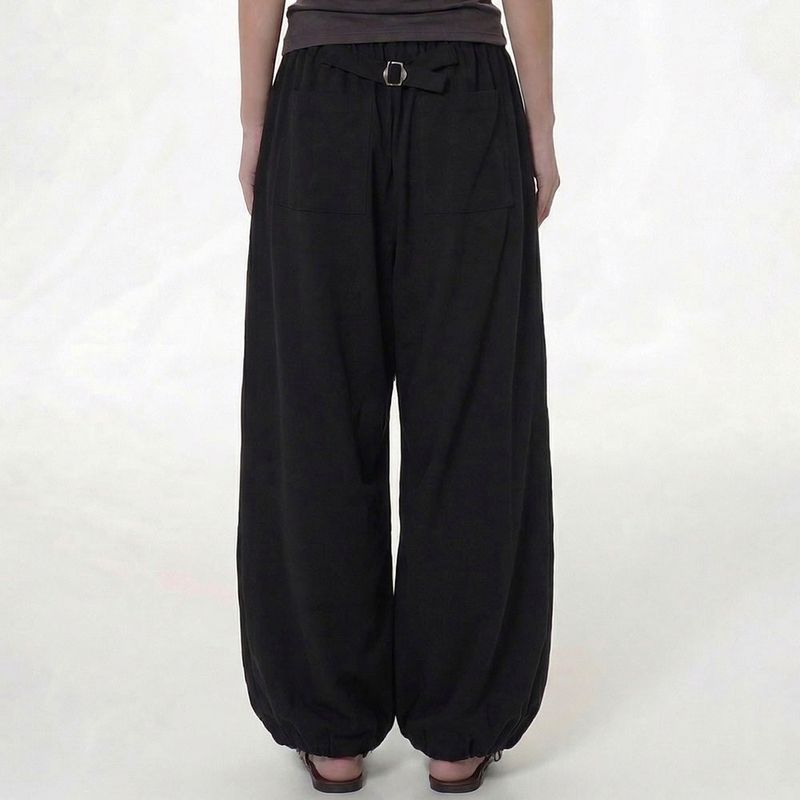 TRAP PANTS IN BLACK