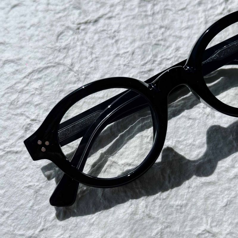 Vintage Round Frame Glasses