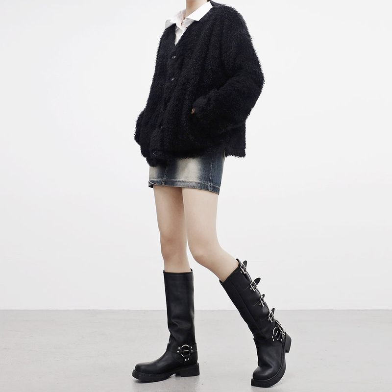 Fergie Mohair Over Cardigan
